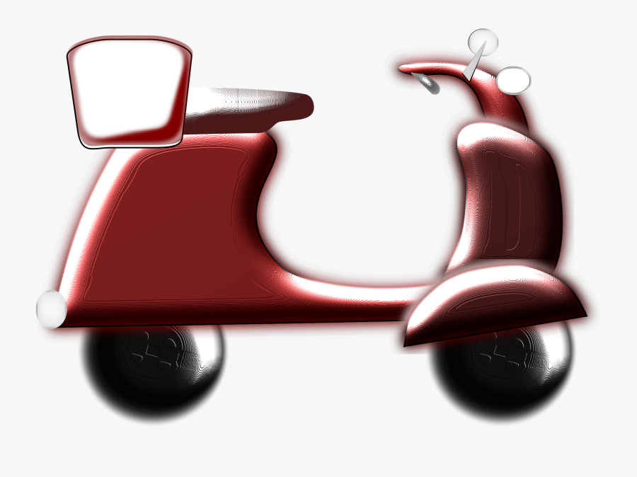 Scooter 3d Clip Arts - Illustration, Transparent Clipart