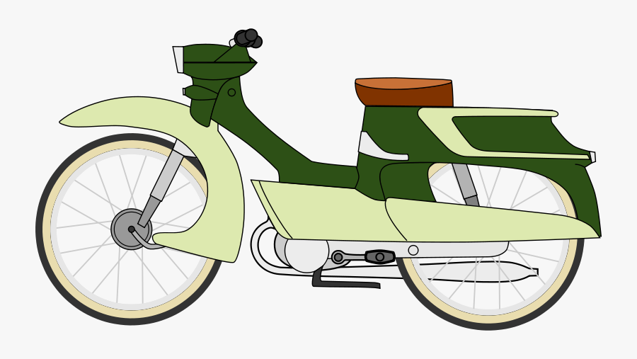 Free Clip Art "nsu Quickly T - Moped Clipart, Transparent Clipart
