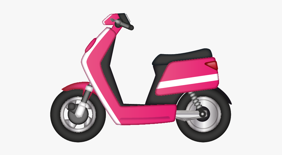 Vespa, Transparent Clipart