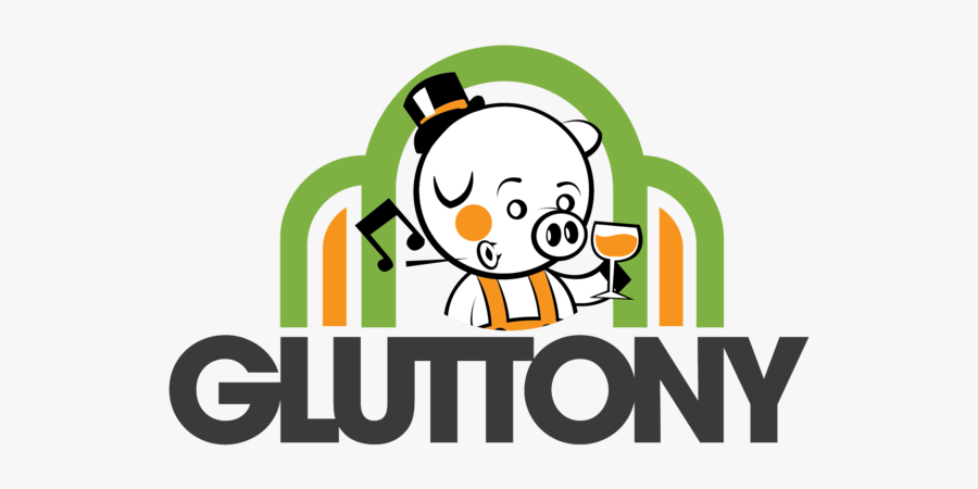 Scaled Gluttony Pig Text Final Cmyk - Gluttony Adelaide Fringe 2020, Transparent Clipart
