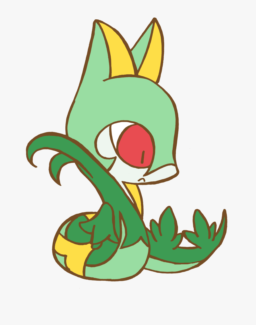 Transparent Serperior Png - Pokemon Serperior, Transparent Clipart