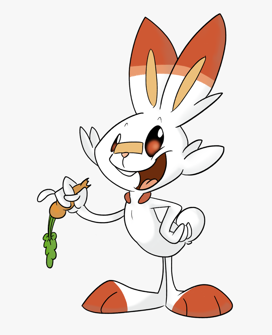 Domestic Rabbit Cartoon Clip Art Tail Animal Figure - Pokemon Sword And Shield Bugs Bunny, Transparent Clipart