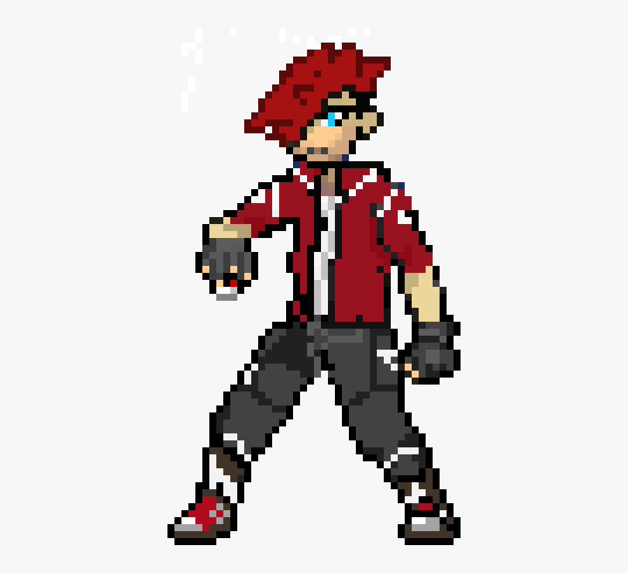 Pokemon Trainer Sprite Png, Transparent Clipart