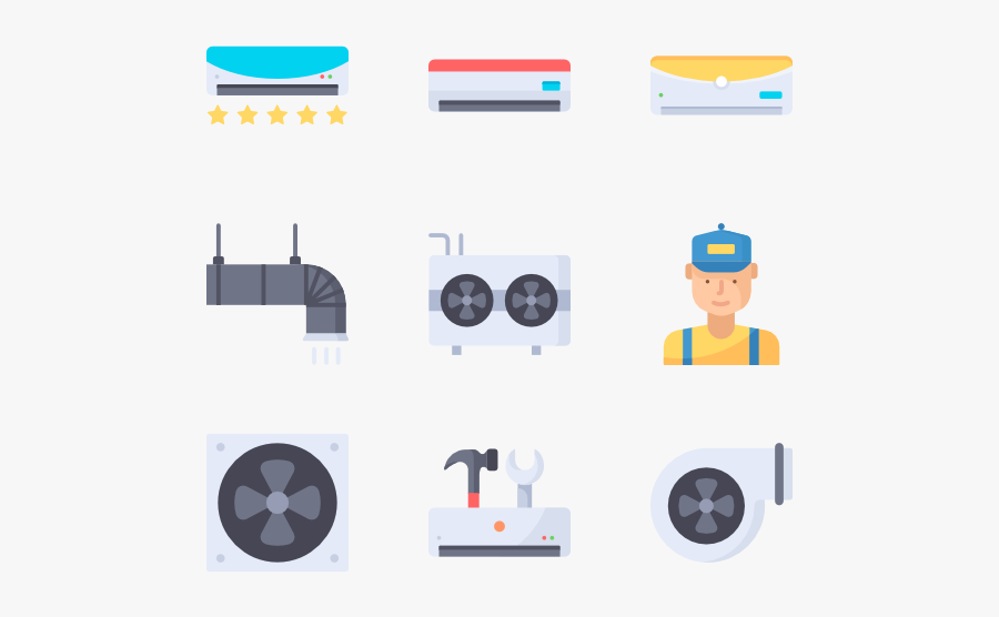 Air Conditioner - Air Conditioner Tools Clipart, Transparent Clipart