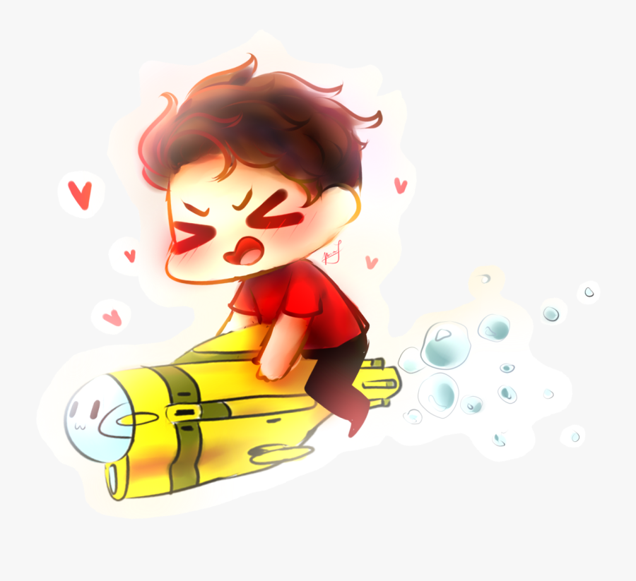 Mark And Big Box Barry Doodle - Fan Art, Transparent Clipart