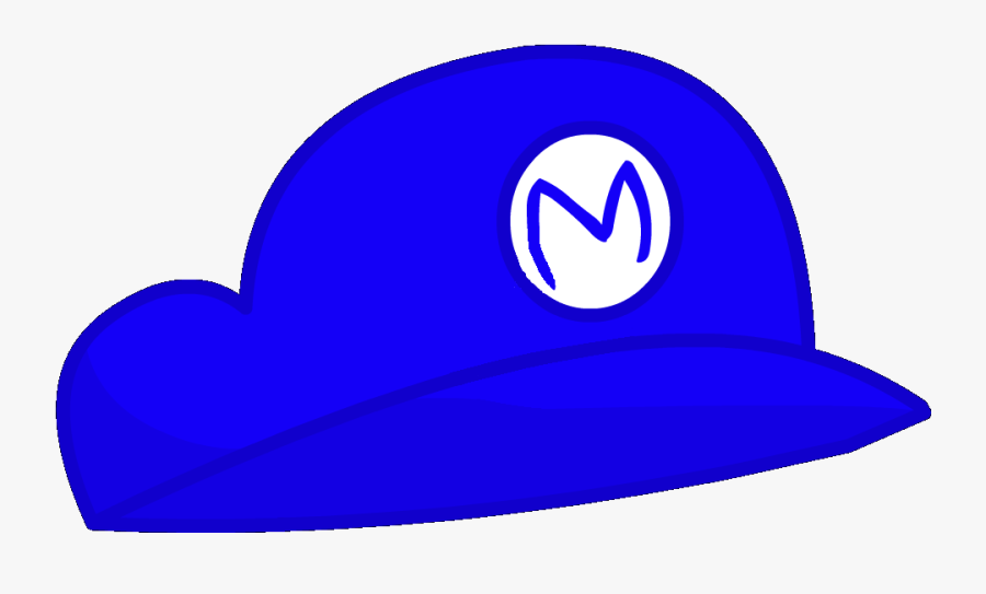 Losky"s Hat In Object Style - Mario Hat Body Bfdi, Transparent Clipart