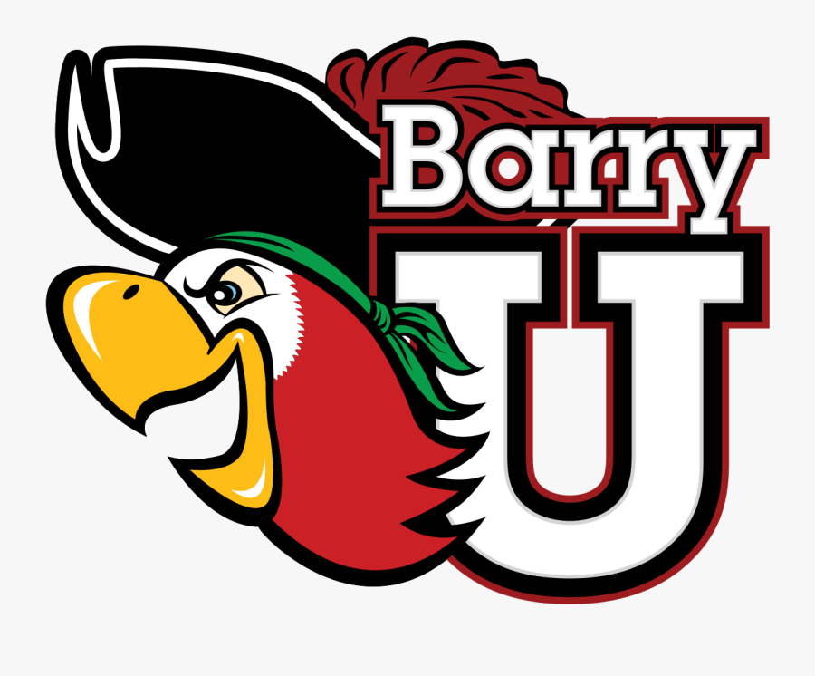 Barry University Basketball Logo, Transparent Clipart