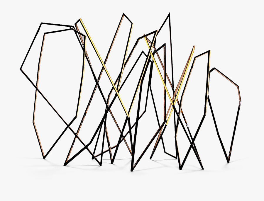 Contemporary Light Sculpture, Transparent Clipart