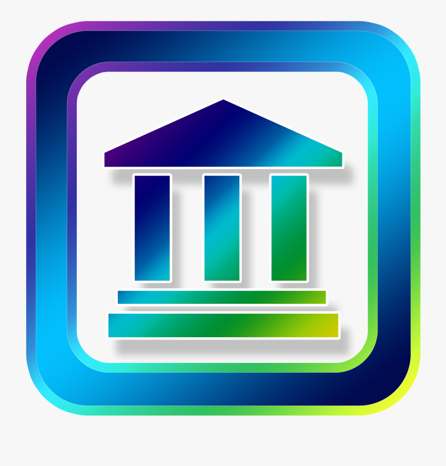 Icon, Building, School, University, Learn, Library - ไอคอน อาคาร สถาน ที่, Transparent Clipart
