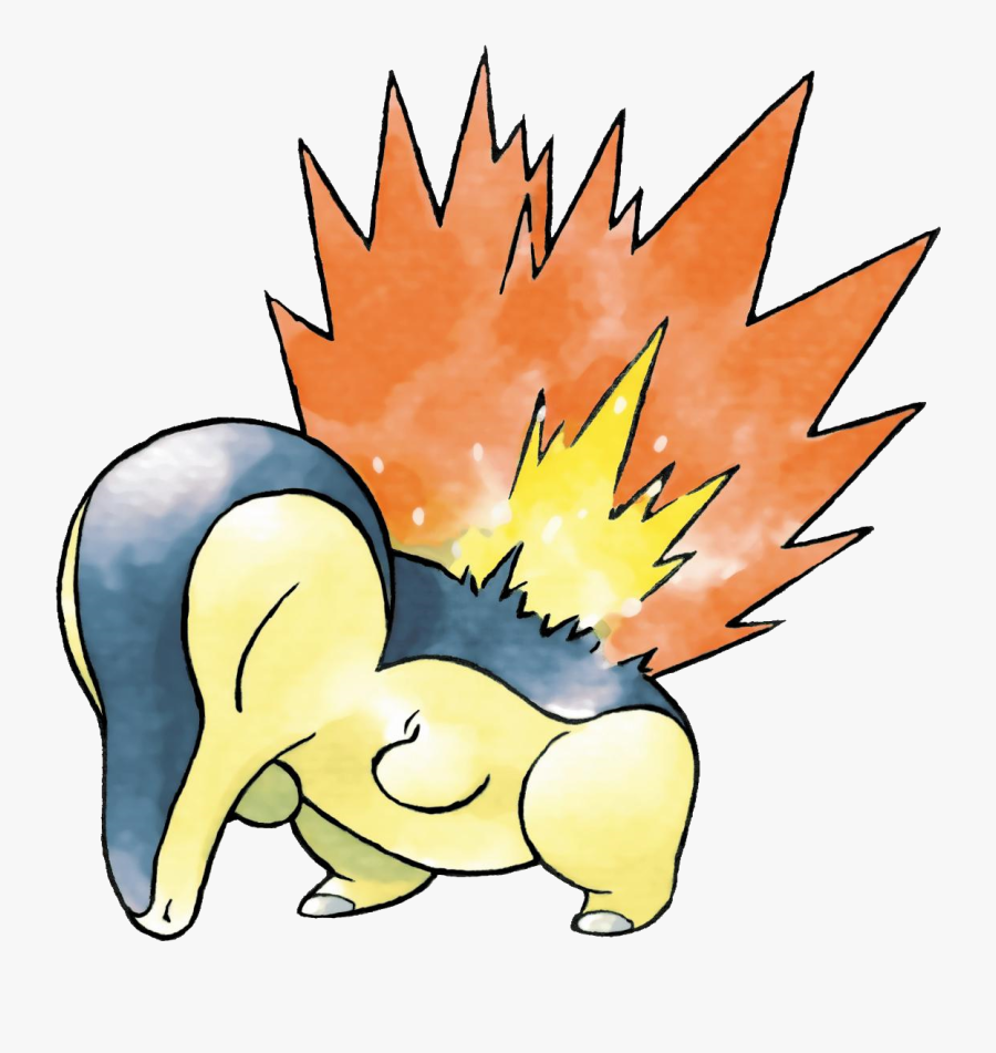 Pokemon Cyndaquil, Transparent Clipart
