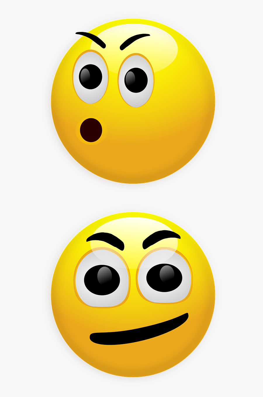 Ooo Smiley, Transparent Clipart