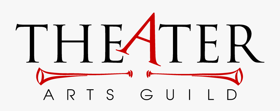 Theater Arts Guild Tag Logo, Transparent Clipart