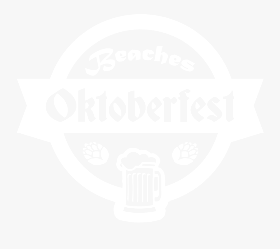 Oktoberfest White Black Logo, Transparent Clipart
