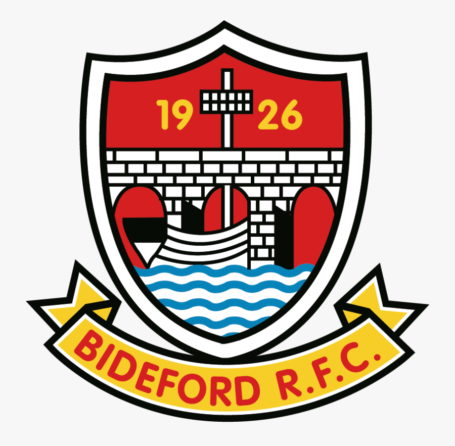 Bideford Rugby Club Logo, Transparent Clipart