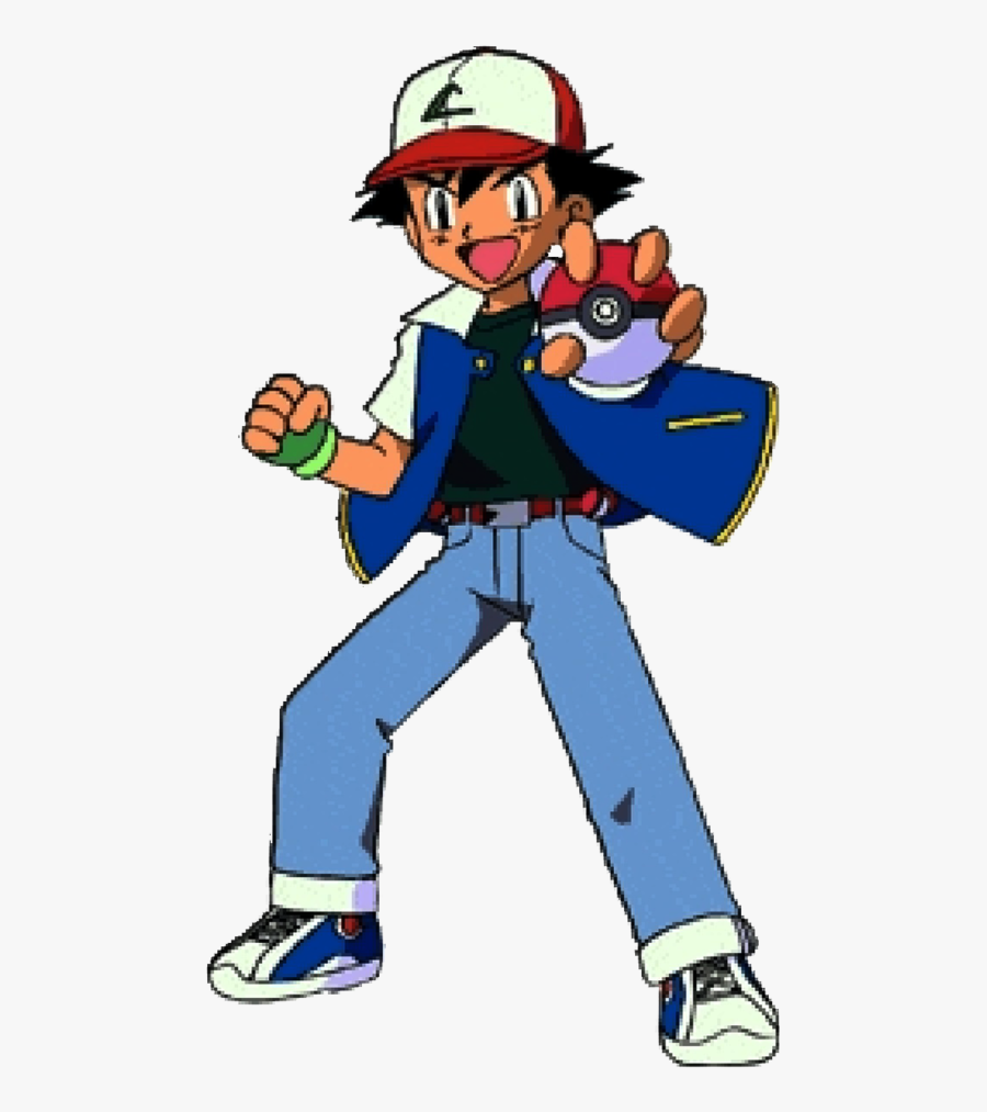 Ash Ketchum, Transparent Clipart