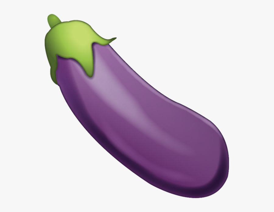 Eggplant Emoji Transparent, Transparent Clipart