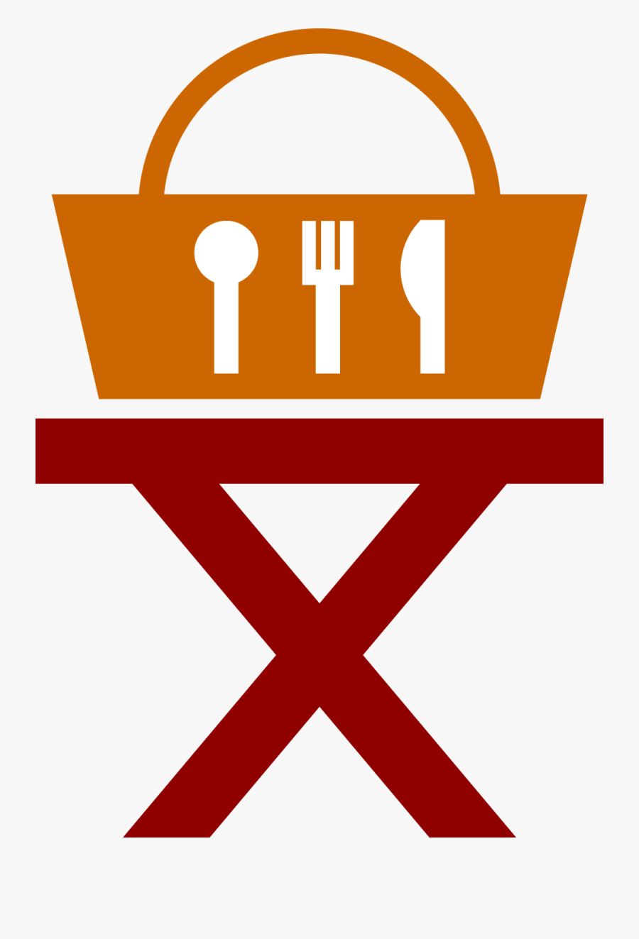 Transparent Table With Food Clipart - John Caesar Black Caesar, Transparent Clipart