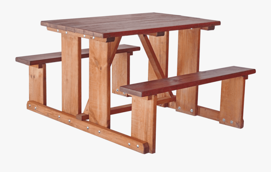 Picnic Table, Transparent Clipart