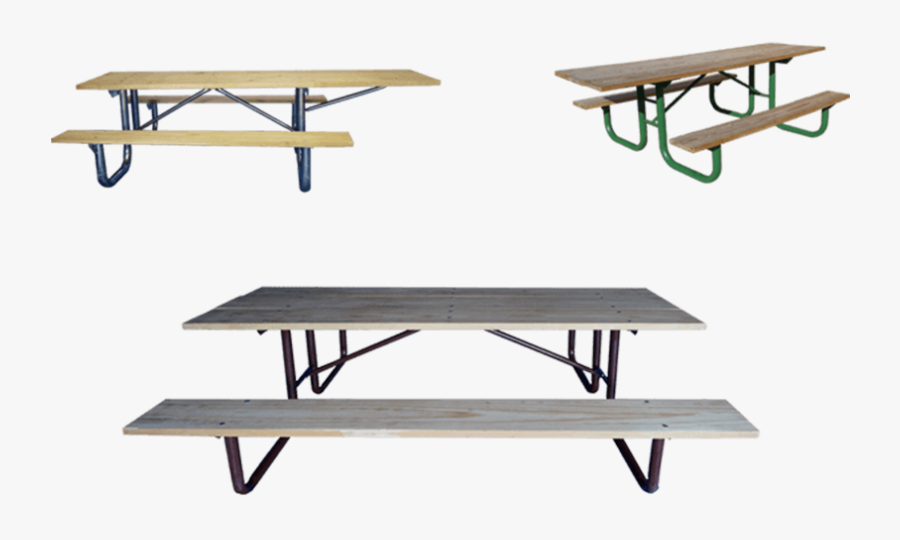 Picnic Tables Manufactured By Gerber Tables Great Outdoors - Picnic Table, Transparent Clipart
