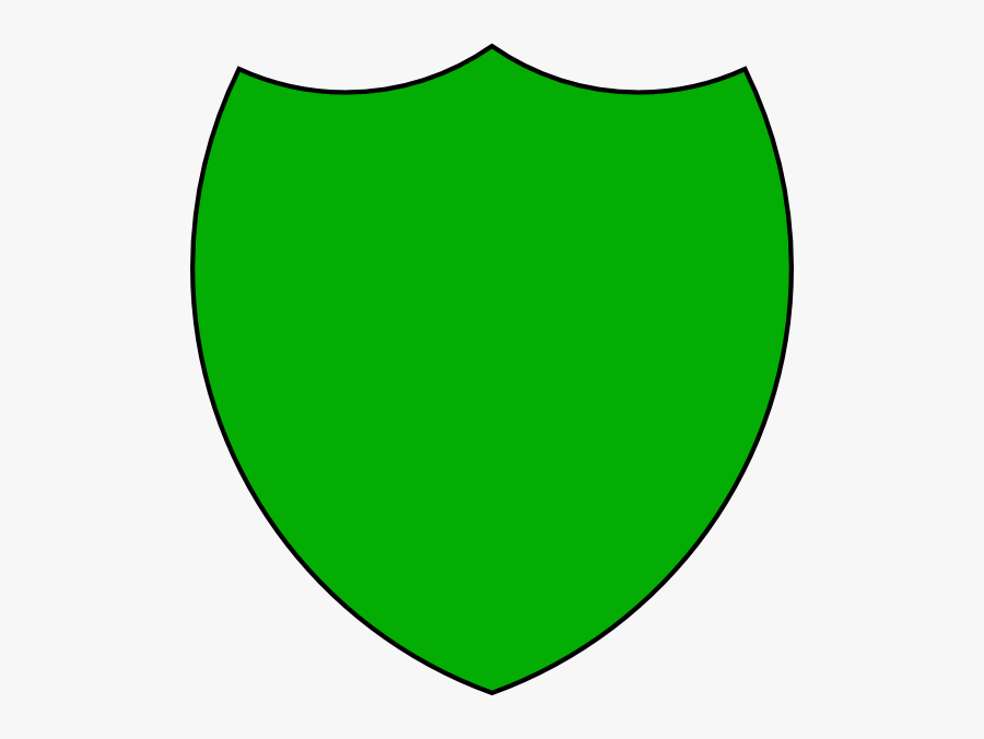 Transparent Abuse Clipart - Blank Shield In Color, Transparent Clipart