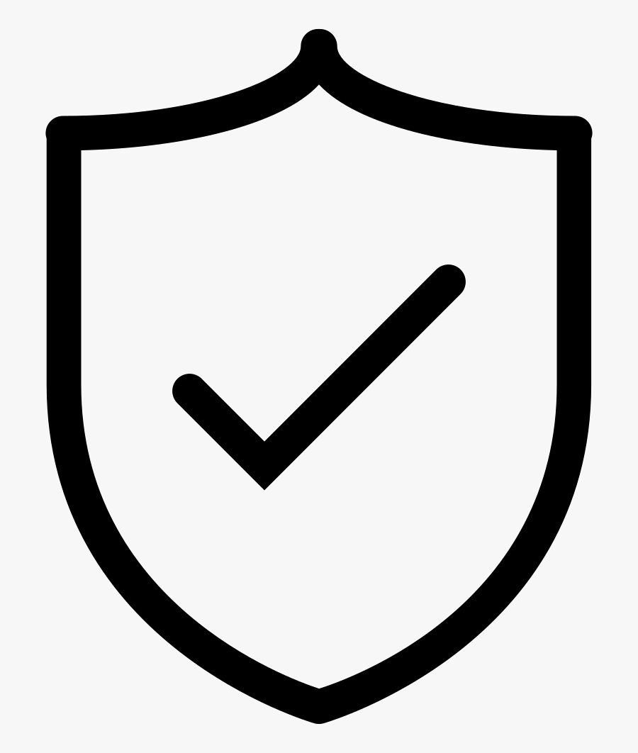 Transparent Ctr Shield Clipart - Shield White Icon Png, Transparent Clipart