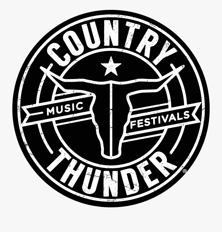 Country Thunder Logo, Transparent Clipart