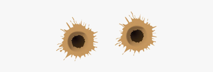 Bullet Holes Png Free Image - Sunflower, Transparent Clipart