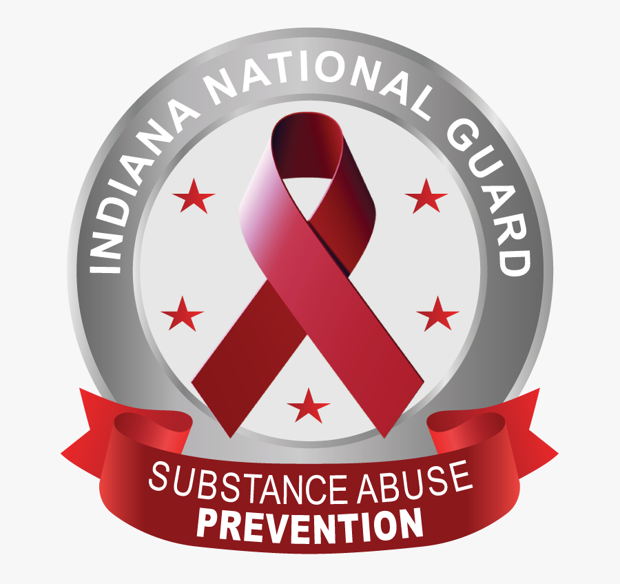 Inng Substance Abuse Prevention Logo With Red Ribbon - Neurofibromatosis Type, Transparent Clipart
