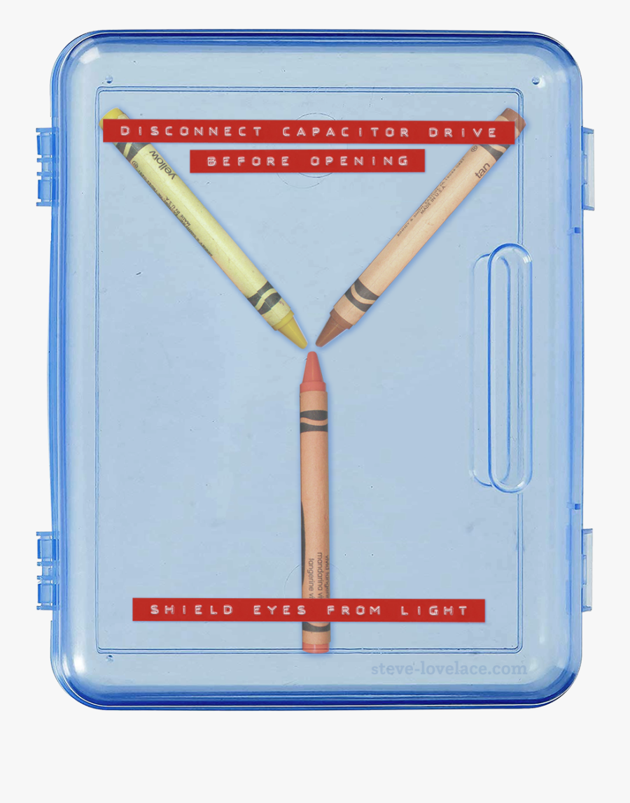 Crayon Box Time Machine - Cutting Tool, Transparent Clipart
