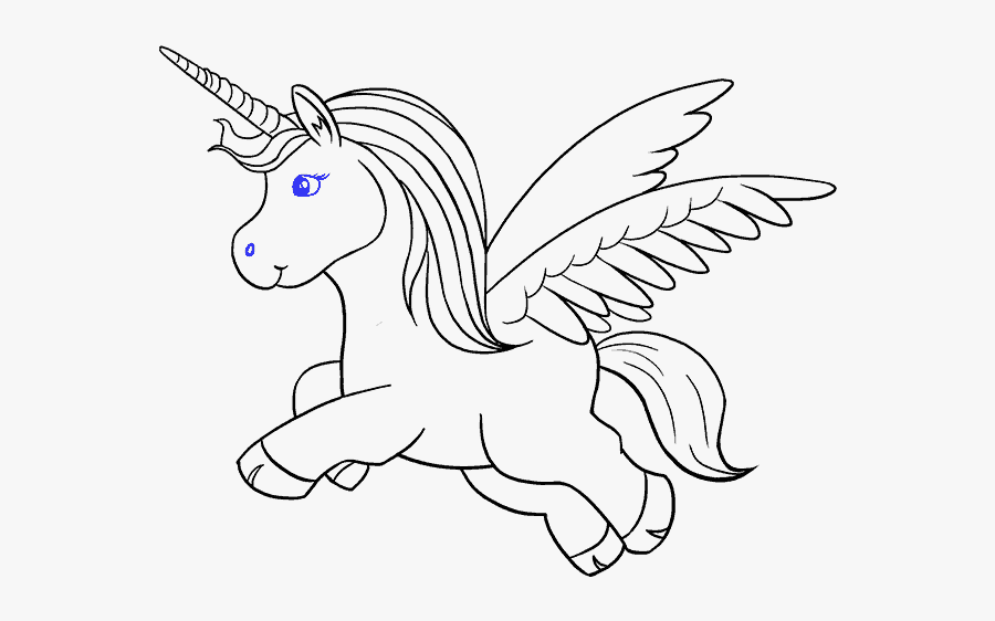 How To Draw Unicorn - Unicorn Pics To Draw, Transparent Clipart