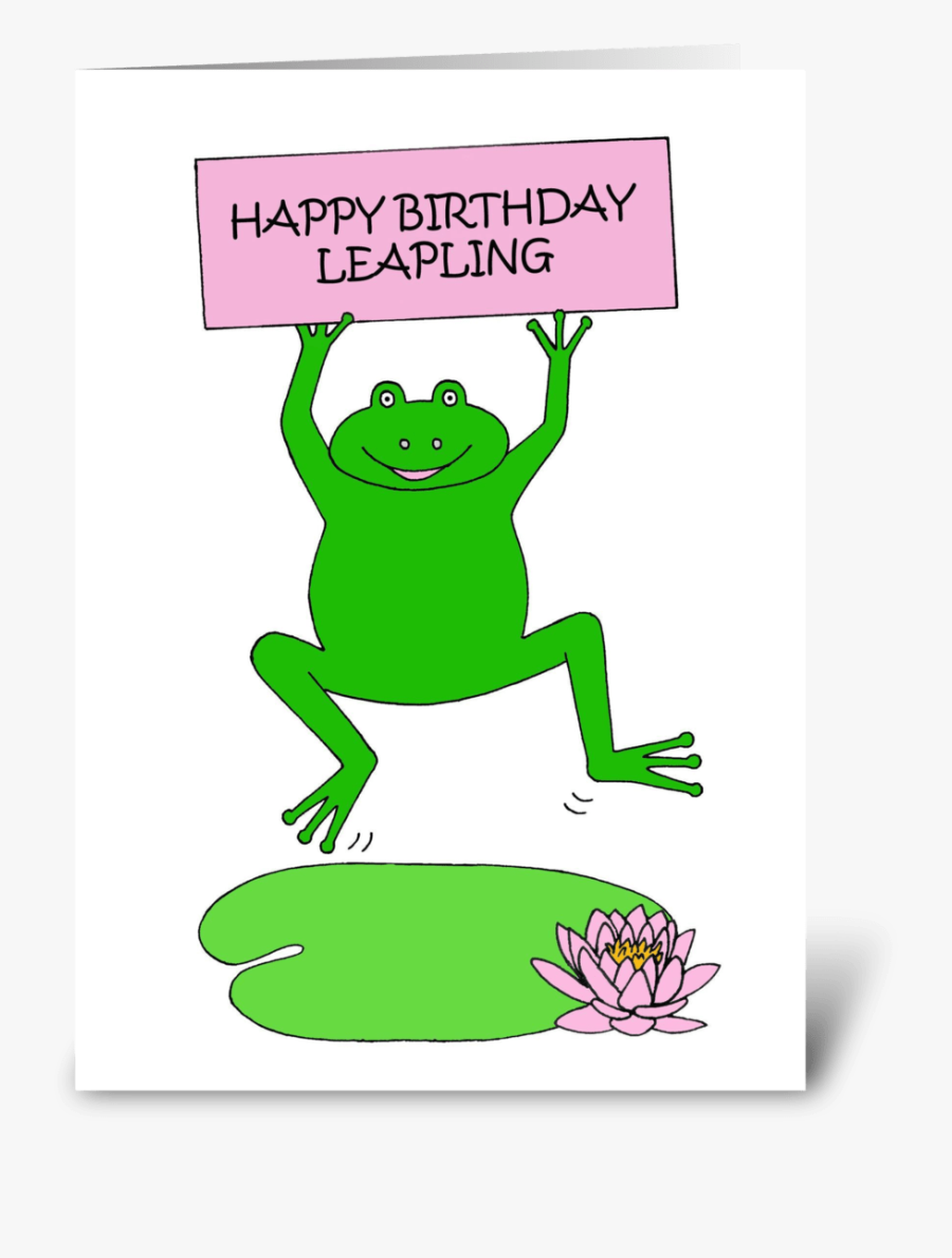 Leap Year Birthday, Transparent Clipart