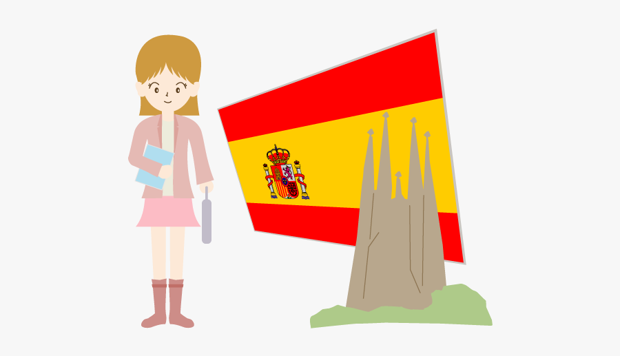 Study Abroad Spain Clipart, Transparent Clipart