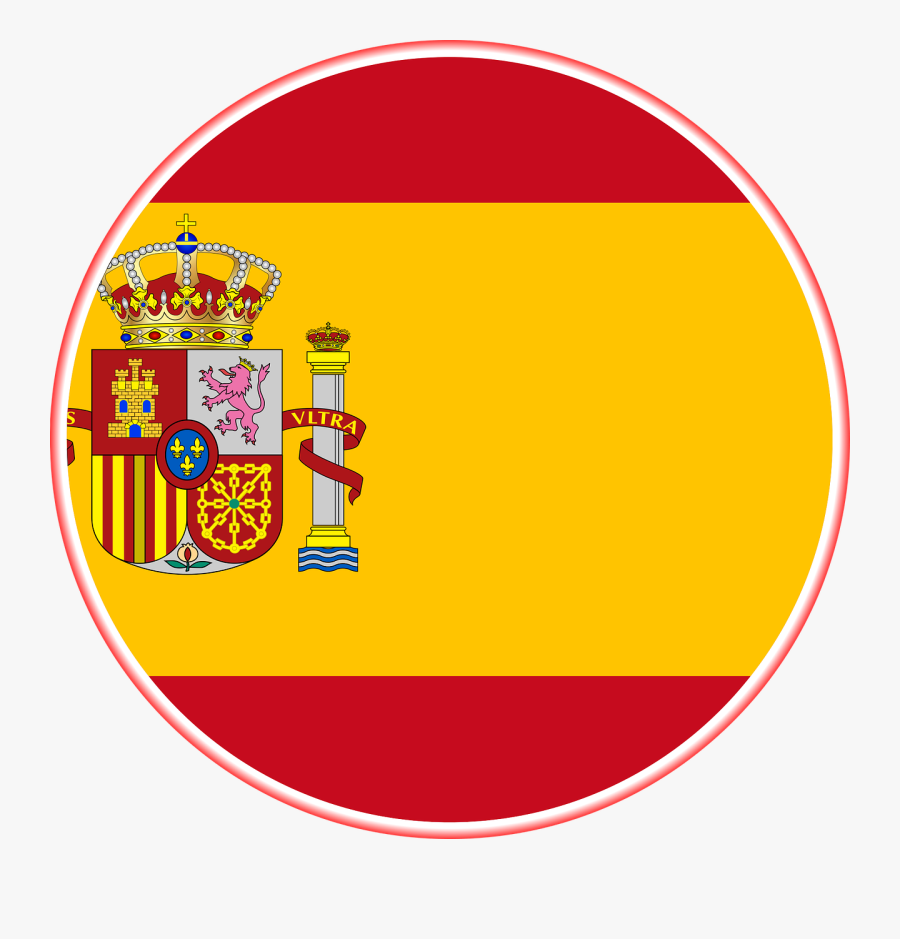 Spain Flag, Transparent Clipart