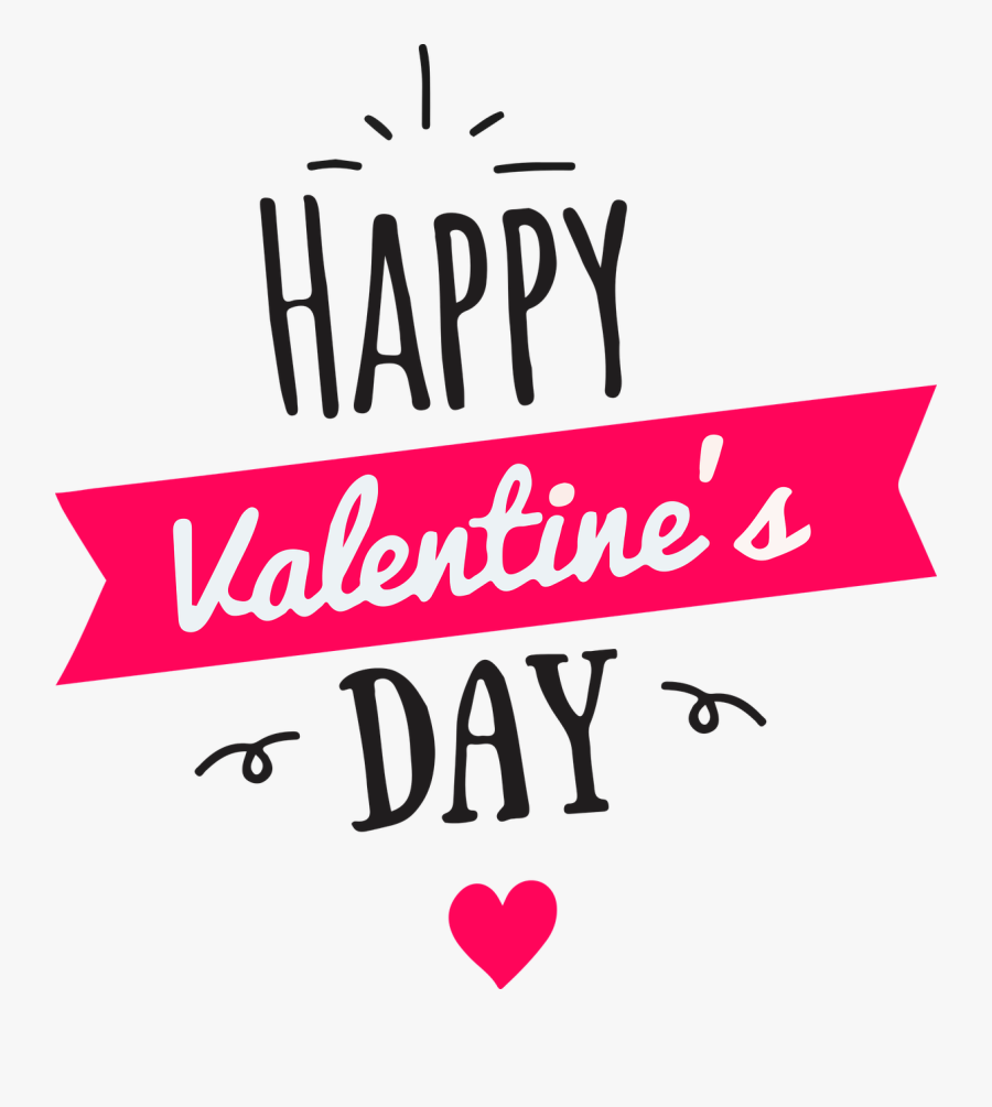 Clip Art Happy Valentines Day Spanish - Happy Valentines Day Logo, Transparent Clipart