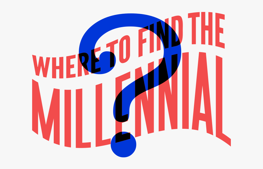 Wheres The Millennial Header - Graphic Design, Transparent Clipart