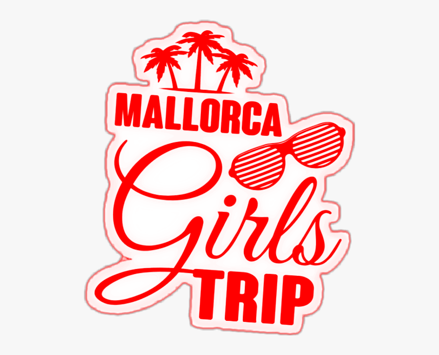 #mallorca #island #spain #europe #ftestickers #stickers - Flower Girl Text, Transparent Clipart