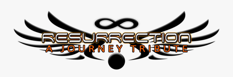 Clip Art A Journey Tribute Promo - Journey Band Logo White, Transparent Clipart