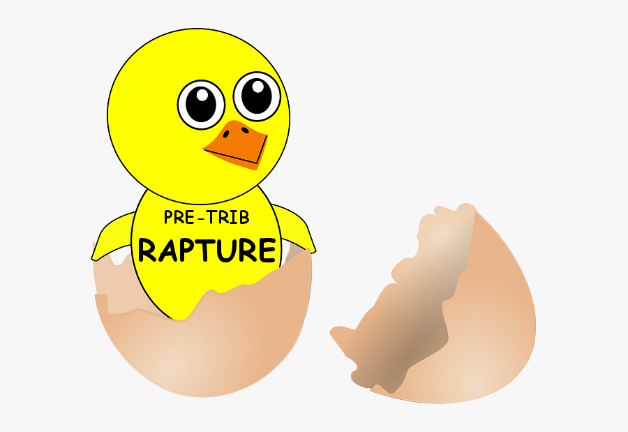 The Pre-tribulaation Raapture Theory - Transparent Hatching Egg Png, Transparent Clipart