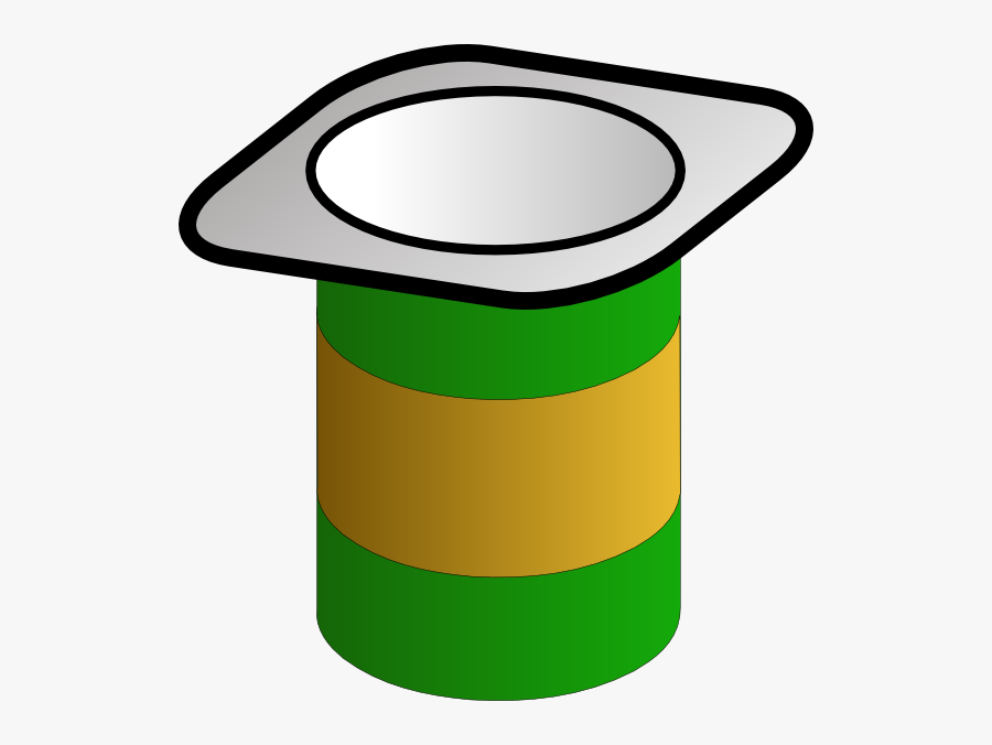 Yogurt Clip Art - Empty Yogurt Cup Clipart, Transparent Clipart