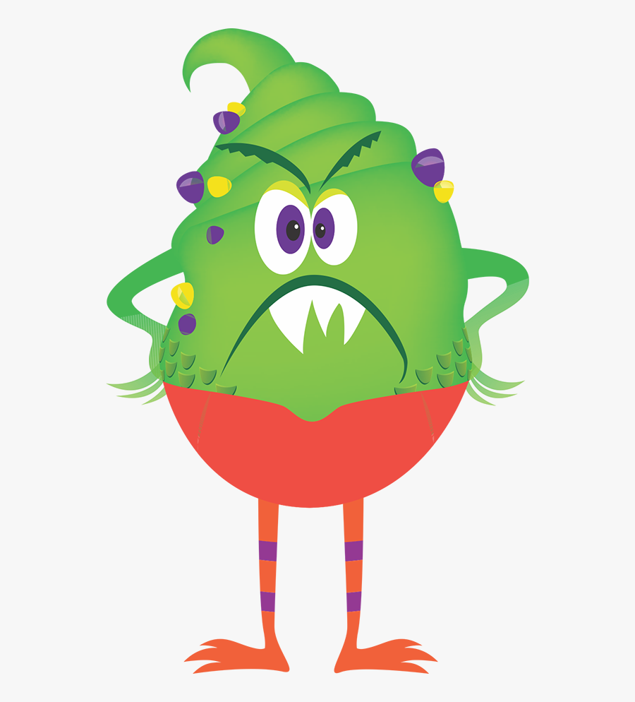 Yogurt Monster, Transparent Clipart