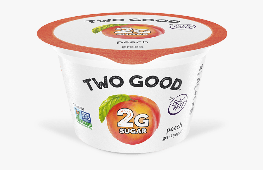 Transparent Yogurt Clipart - 2 Good Greek Yogurt, Transparent Clipart