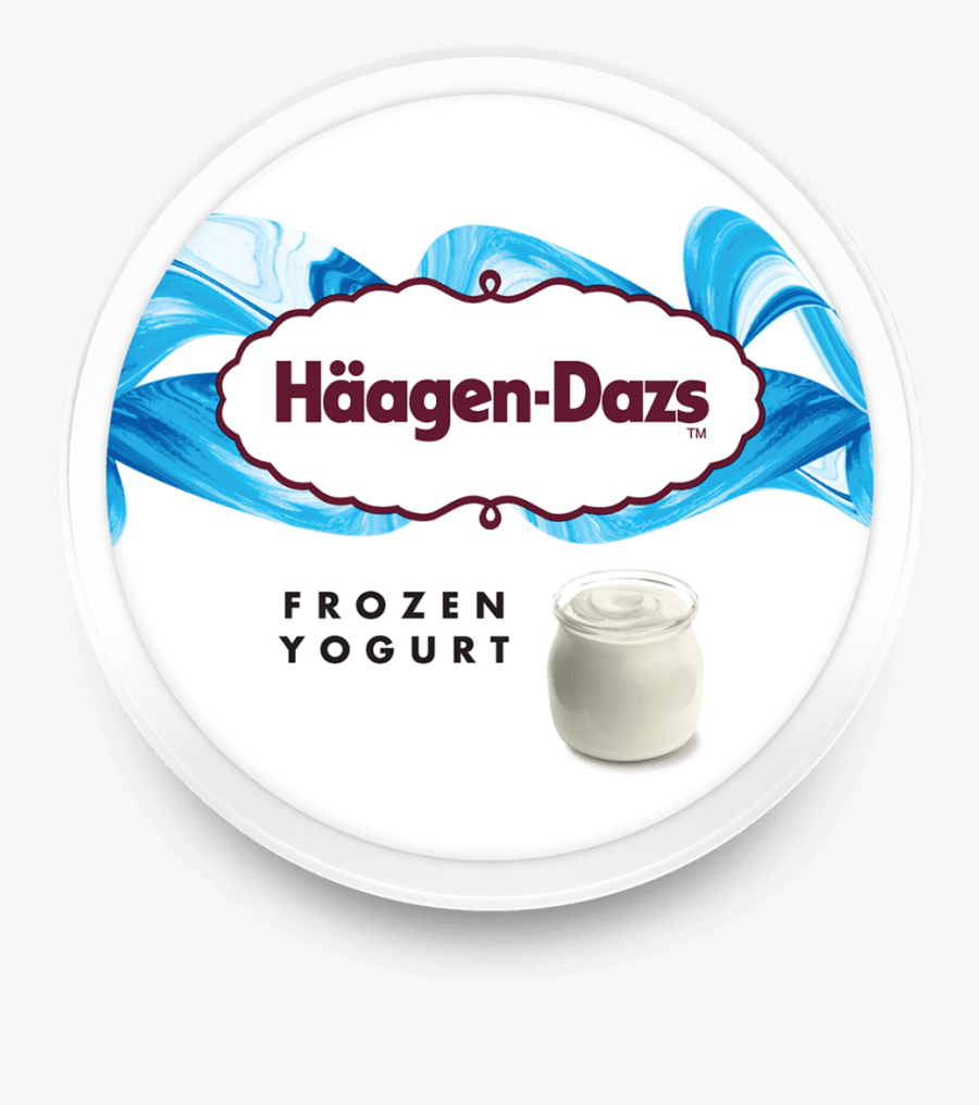 Frozen Yogurt Plain Lid On - Salted Caramel Haagen Daz, Transparent Clipart