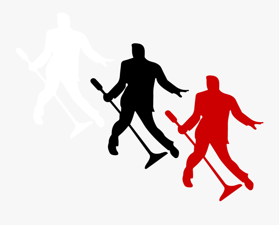 Silhouette Logo Dance Stencil - Elvis Presley Silhouette, Transparent Clipart