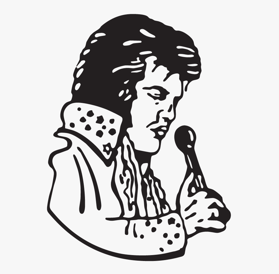 Sticker Clip Art Adhesive Online Shopping - Elvis Presley Cartoon, Transparent Clipart