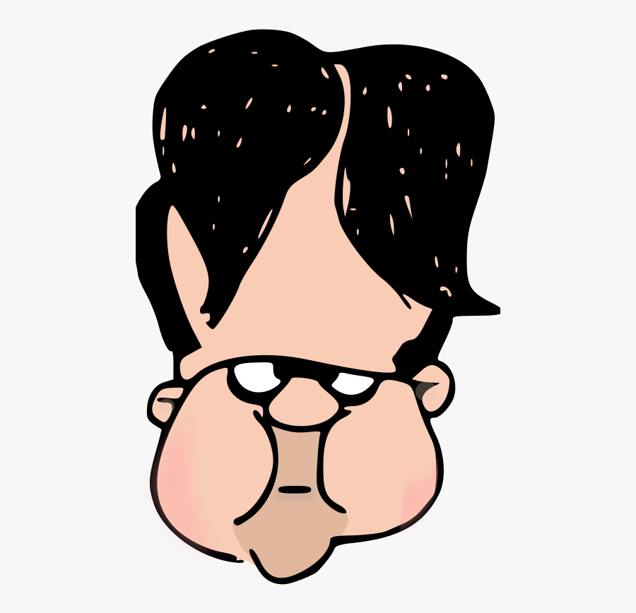 Transparent Elvis Hair Clipart - Cartoon, Transparent Clipart