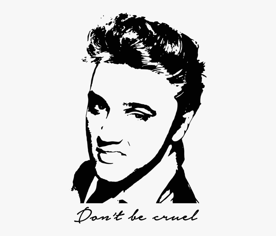 Elvis Presley Stickers, Transparent Clipart