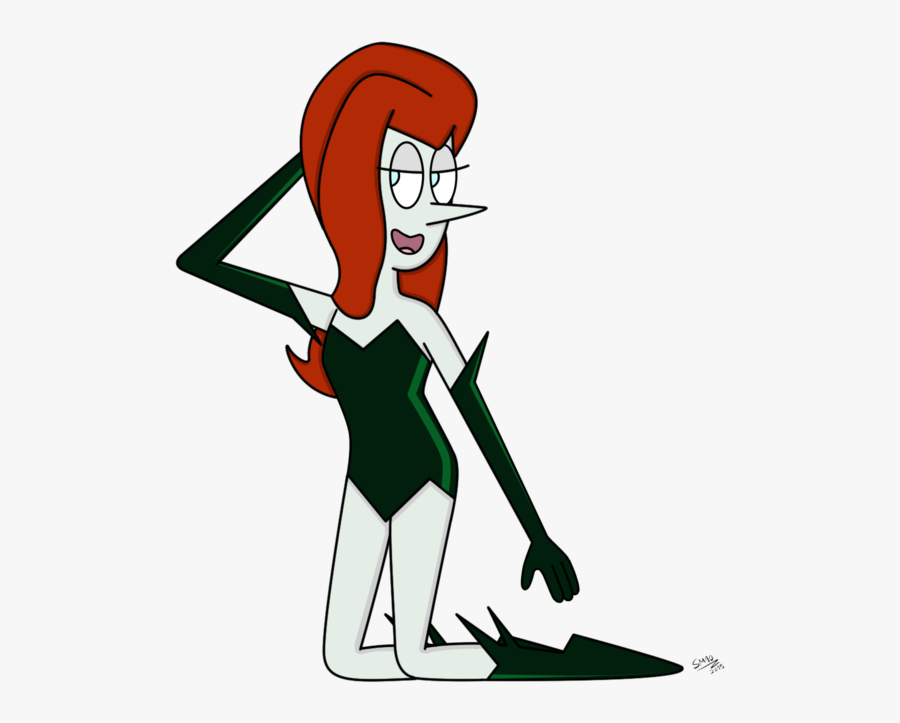 Pearl Poison Ivy - Cartoon, Transparent Clipart