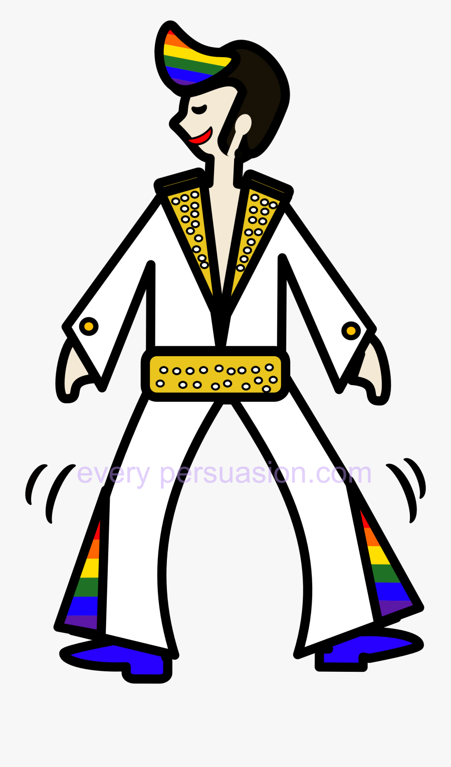 Image Of Elvis, Transparent Clipart