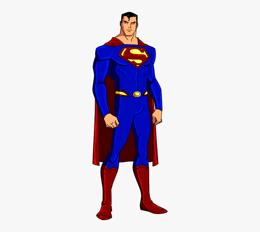 Dc New Earth Superman Animated By Kyomusha-d6h231y - Superman From Young Justice, Transparent Clipart