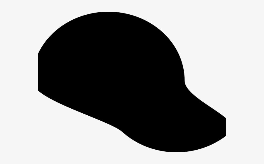 Snapback Clipart Black And White - Baseball Hat Silhouette Png, Transparent Clipart